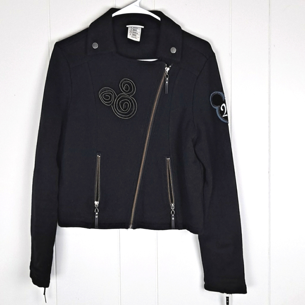 Mickey Mouse Authentic Disney Moto Jacket Size S
